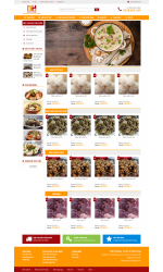 Thiết kế web giá rẻ bán nấm hương