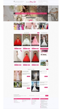 Thiết kế web giá rẻ áo cưới, studio
