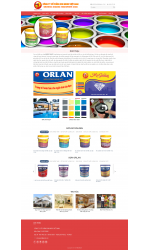 Thiết kế web giá rẻ cửa hàng sơn