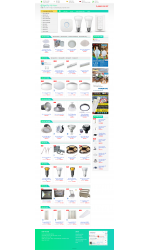Thiết kế web giá rẻ bán đèn Led