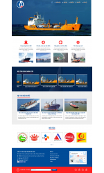 Thiết kế web giá rẻ vận tải biển