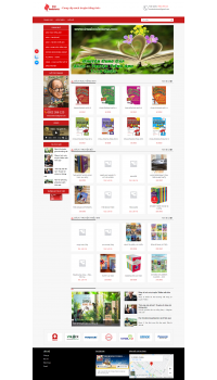 Thiết kế web giá rẻ cửa hàng sách